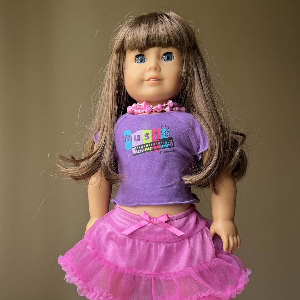 American Girl Doll - Brown Hair/ Blue Eyes- Just Like Me